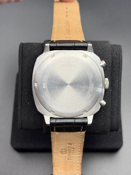 Bulova Precisionist 96B231 Chronograph 262kHz Cream Dial Men’s Watch