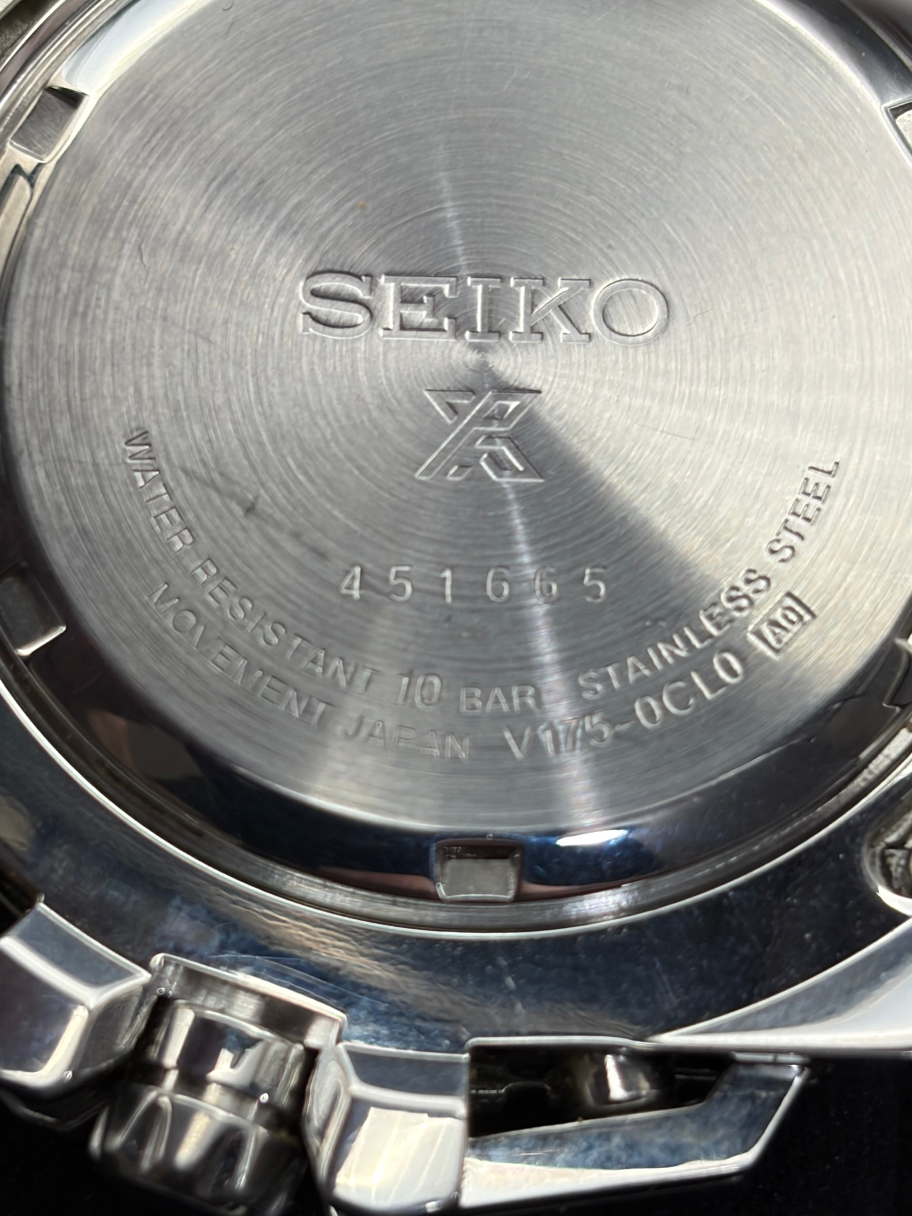 Seiko Prospex Solar Aviation Chronograph SSC275 (V175-0CL0)