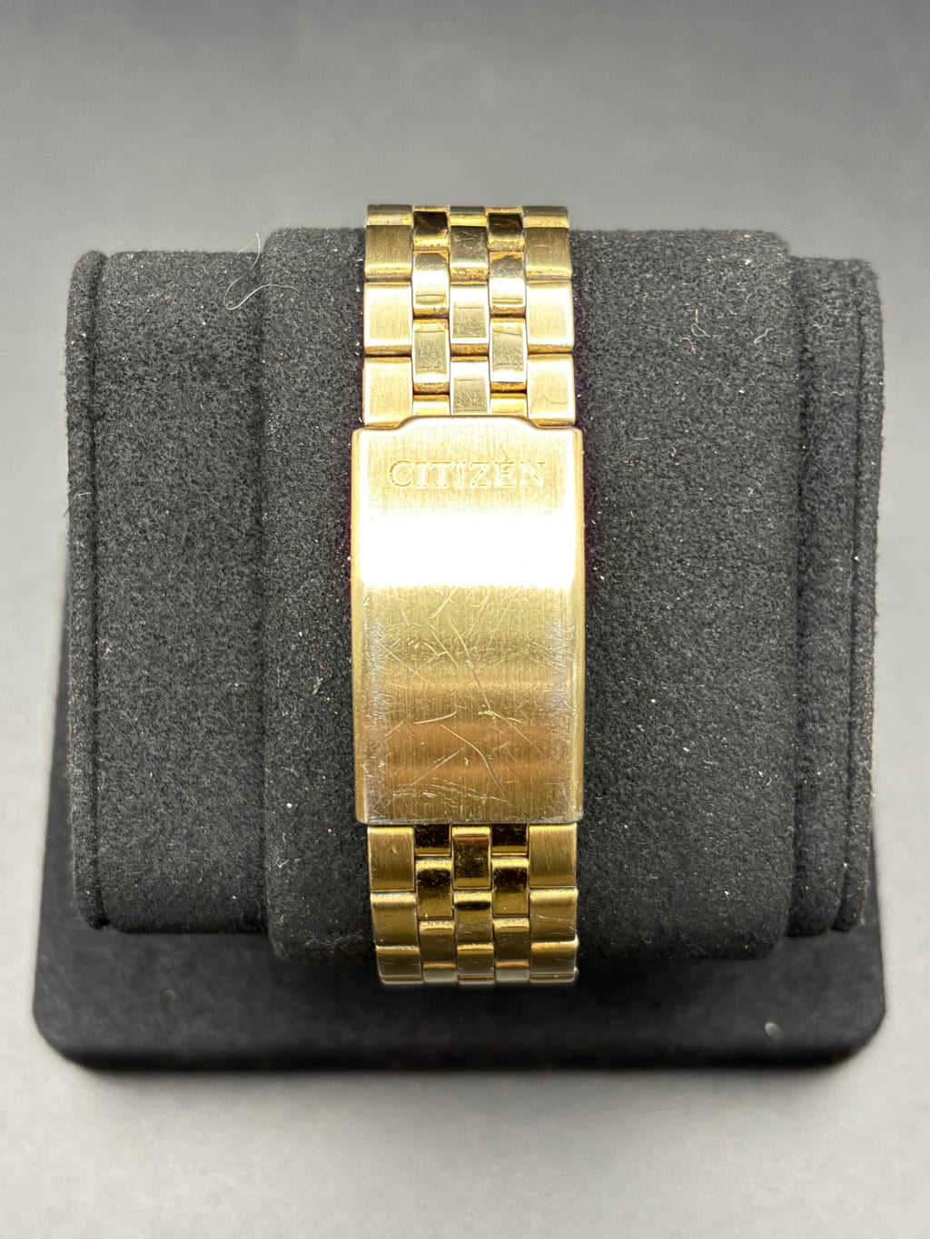 Vintage Citizen CQ Quartz Day-Date Gold Tone Men’s Watch | 6101-R06501 RW