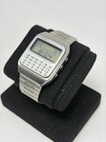 Vintage 1977 Seiko C153-5009 Quartz LC Calculator Watch Runs Original Bracelet