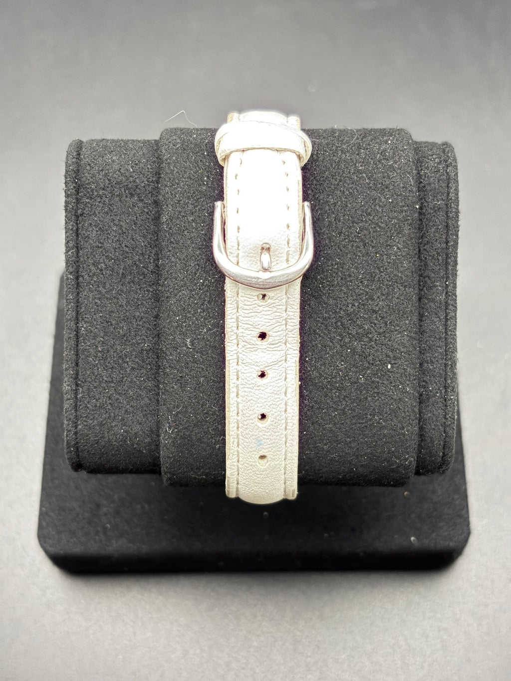 Vintage Caravelle by Bulova Ladies Automatic Swiss Watch Blue Dial TV Case Runs