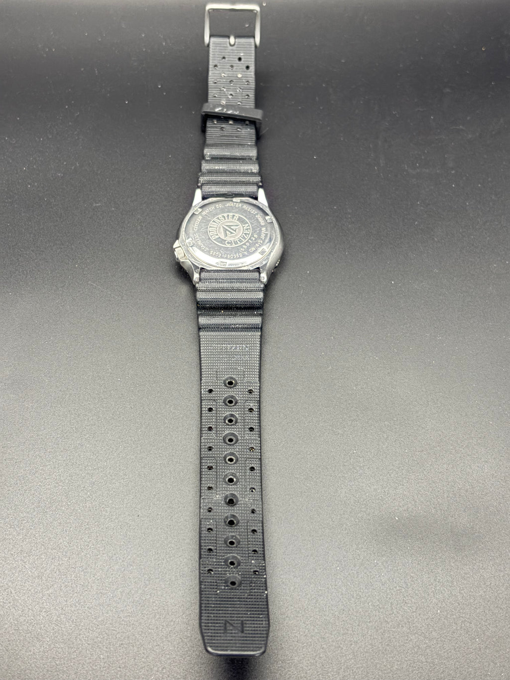 Vintage Citizen Promaster 200M Diver 5502-F50352 Quartz Day Date Japan Watch