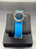 Kool Time Y2K Avant-Garde Blue Quartz Wristwatch Aluminum Case Runs