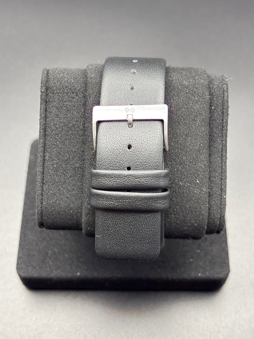 Skagen Denmark 833XLSLB Solar Quartz Men’s Watch Black Dial Leather Strap