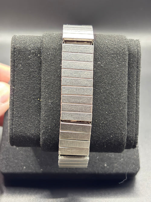 Vintage Armitron 20/3063 Quartz Day-Date Watch Runs Great Integrated Bracelet