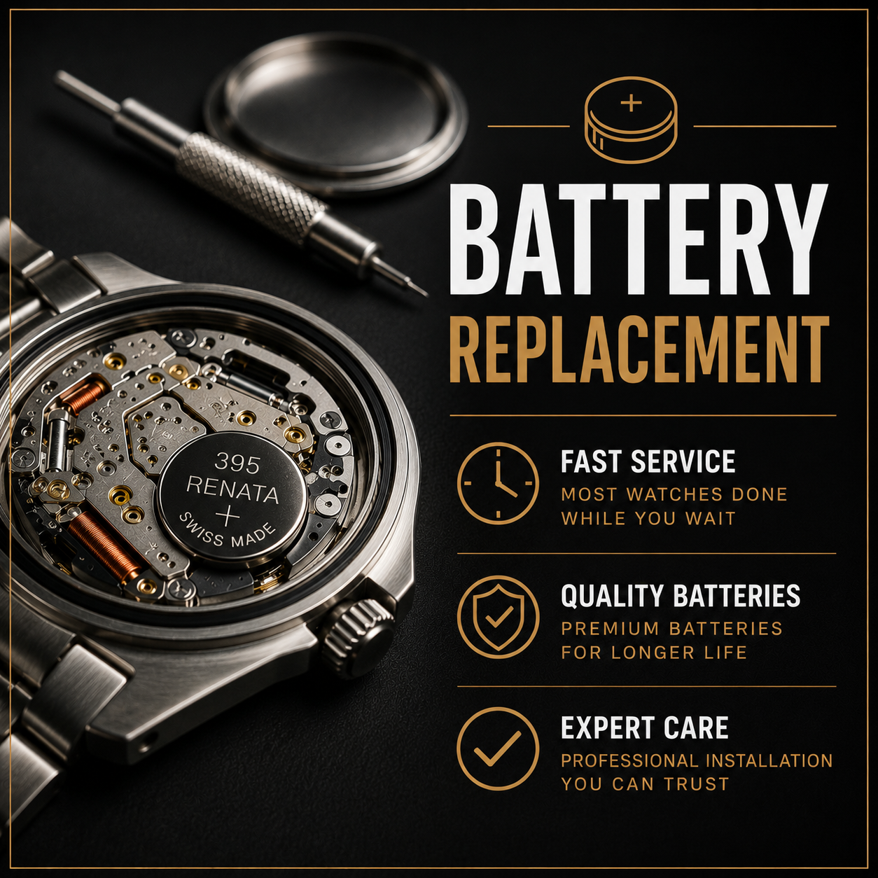 Watch Battery Replacement