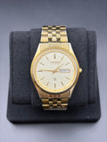 Vintage Citizen CQ Quartz Day-Date Gold Tone Men’s Watch | 6101-R06501 RW