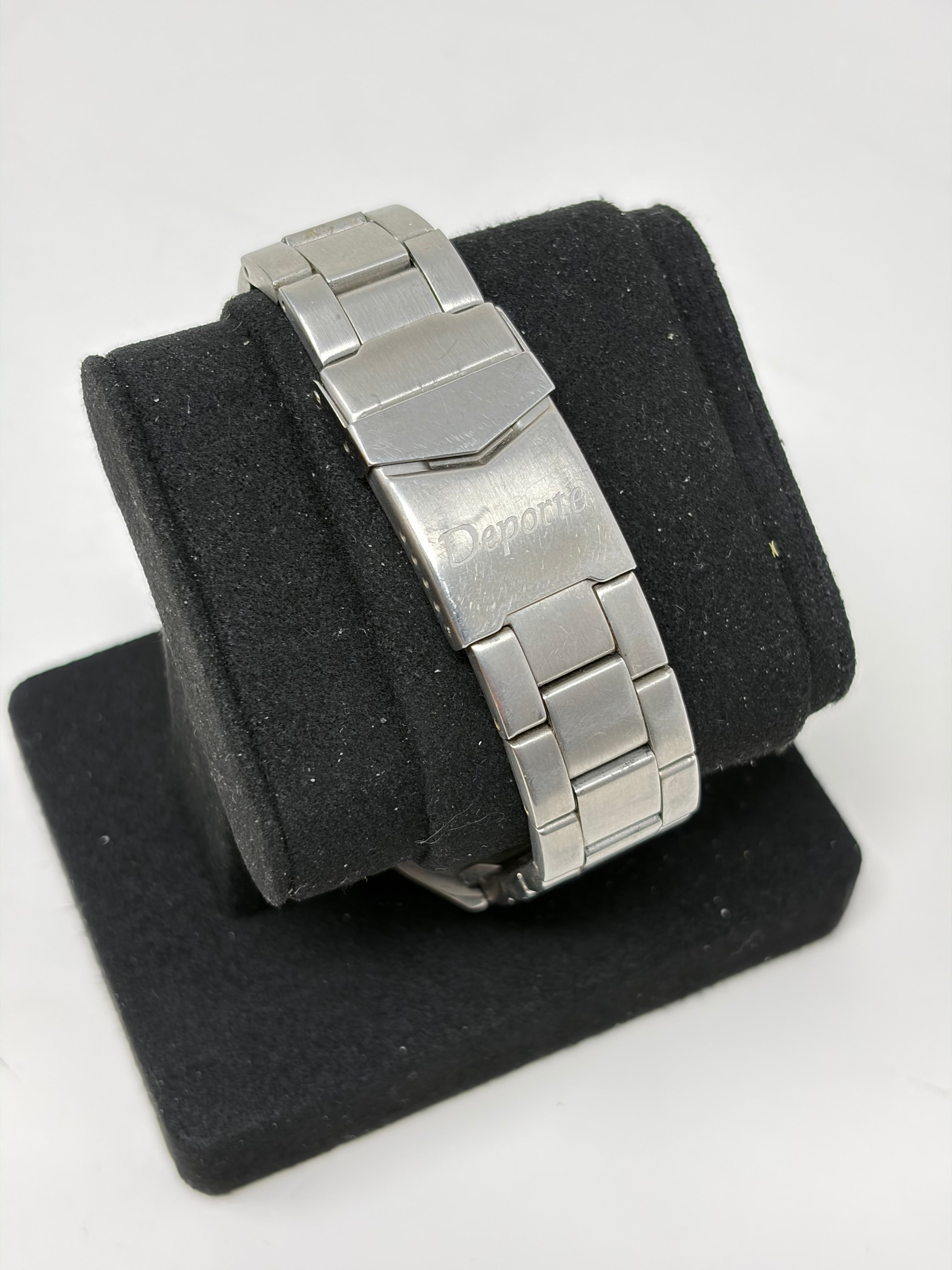 Deporte Limited Edition No. 392 Blue Quartz Diver Style Watch 100M
