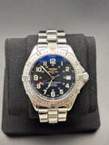 Breitling SuperOcean A17040 Automatic Black Dial 42mm Steel Bracelet