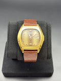 Vintage Seiko 7009-5019 Automatic 17J Gold Tone Day Date Men’s Watch